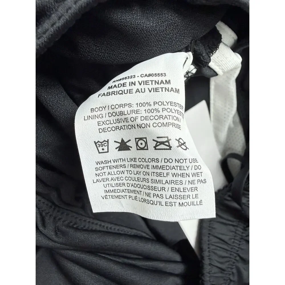 Nike Dri-FIT Women’s Running Shorts Black White Lined Size Large NWT